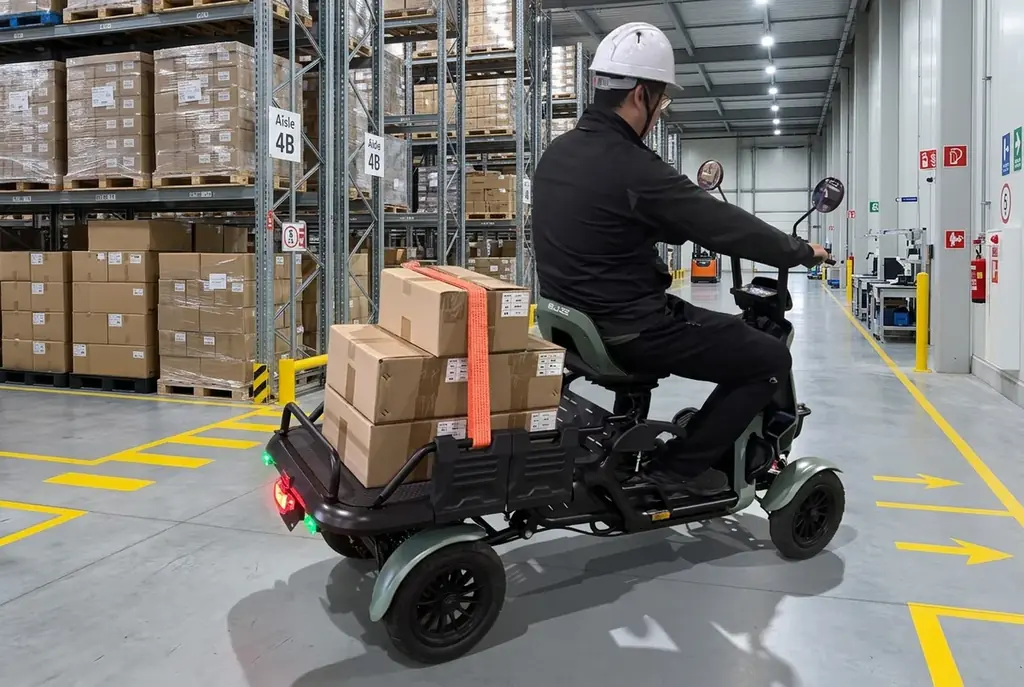 【ついに情報解禁】ブレイズ、「特定小型原動機付自転車」区分で当社初の4輪モデル「BLAZE e-CARGO（ブレイズ イーカーゴ）」を発売！ 画像 5