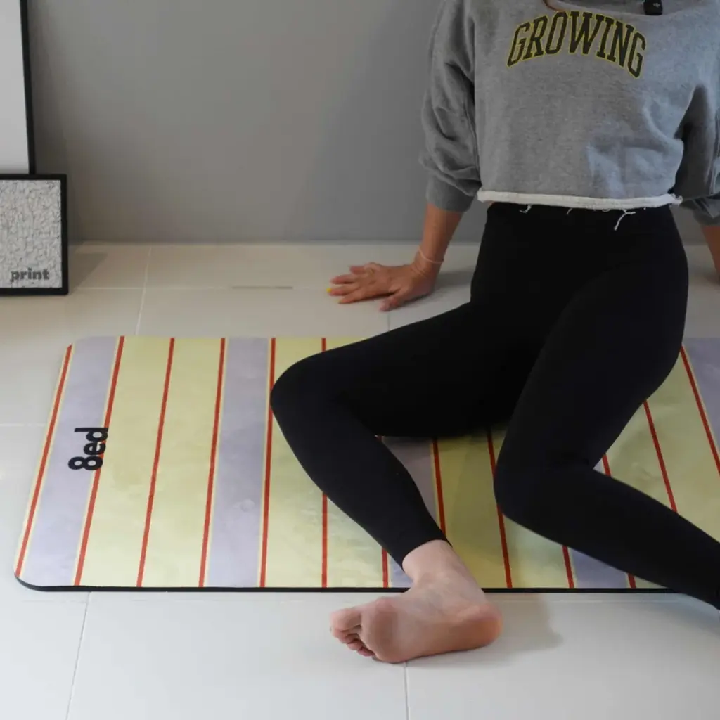 【2026SS 新作】敷きっぱなしで、セルフケアを習慣に。インテリアに溶け込むストレッチマットブランド 8ed Studioから新しく4種のデザインが新登場 画像 9