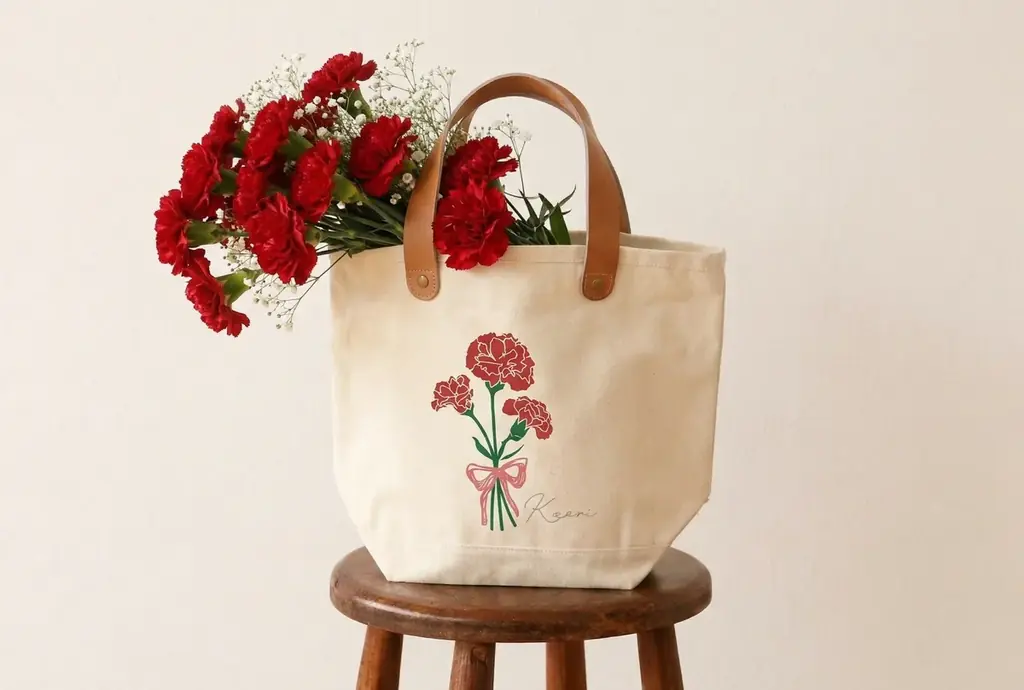 誕生花ブーケトート登場