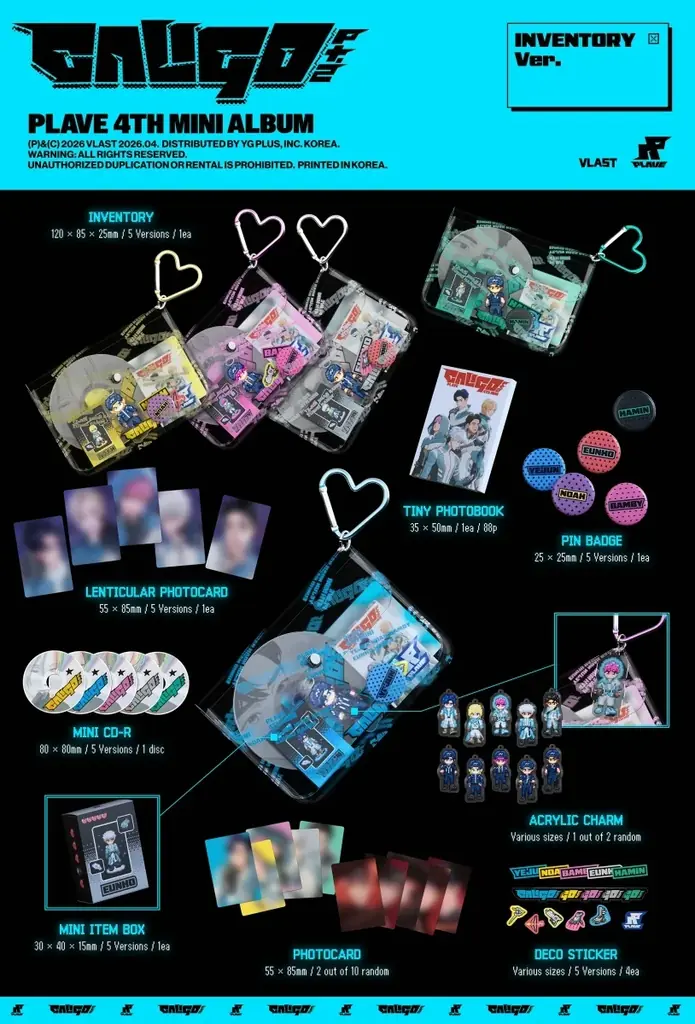 【大人気】K-POPバーチャルアイドルPLAVE 4th Mini Album発売！　発売を記念したGratteをアニメイト一部店舗にて開催♪ 画像 5