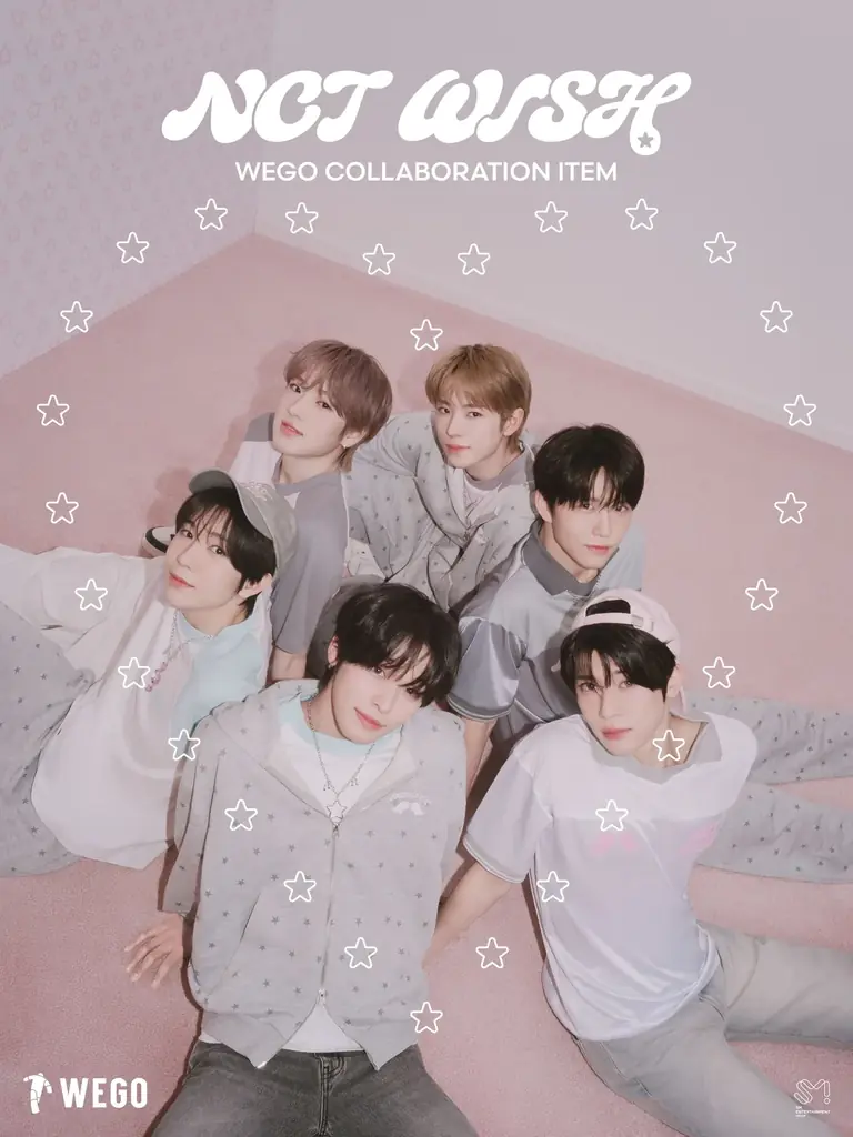 4月17日発売 NCT WISH×WEGO全6型コラボ