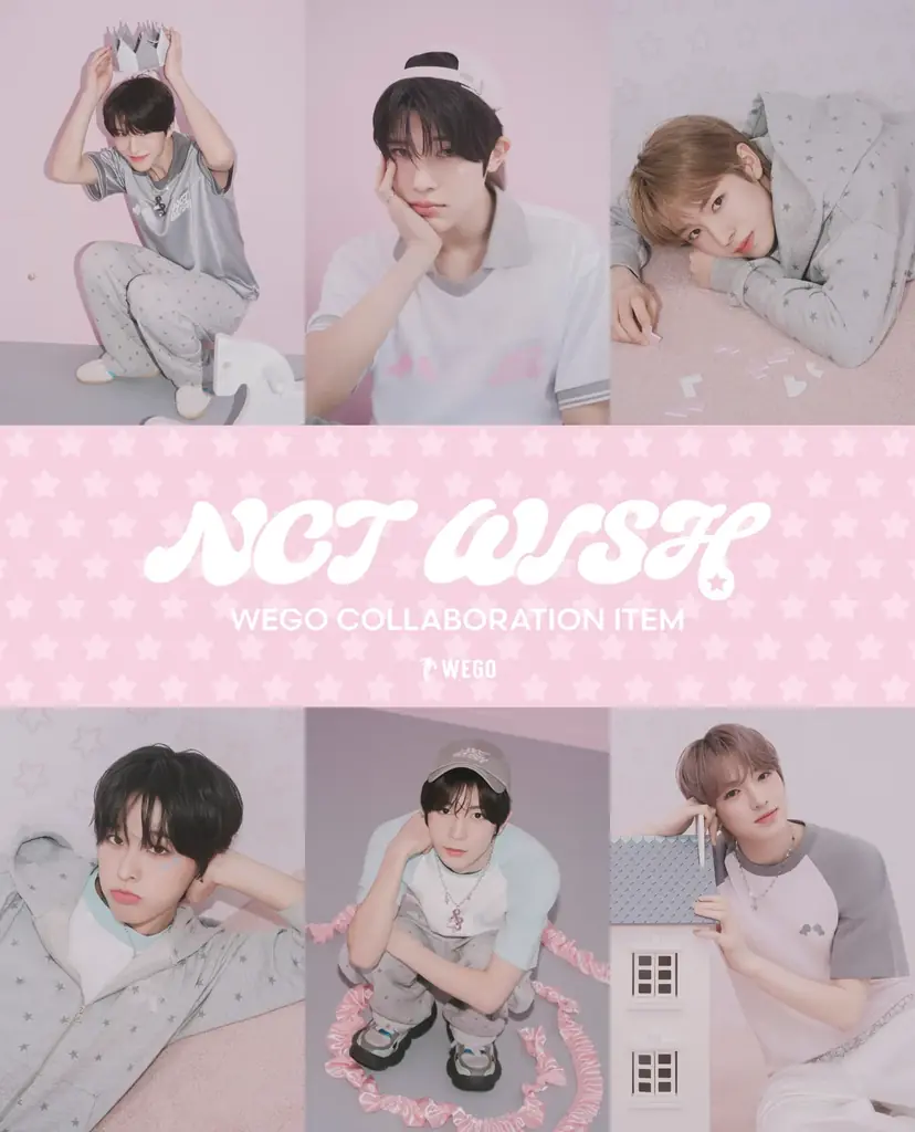 「NCT WISH」とのコラボレーションアイテムがついに4月17日（金）から販売開始！ 画像 2