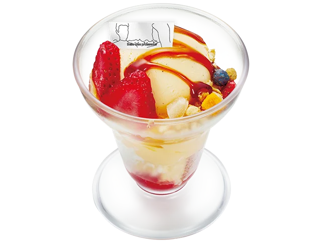 世界を代表するパティシエ・駒居崇宏シェフ監修「Belle id é e pÂtisserie!（ベルイデパティスリー！）」の本格いちごスイーツ2種が、かっぱ寿司「ごちCAFE」に期間限定で新登場！ 画像 2