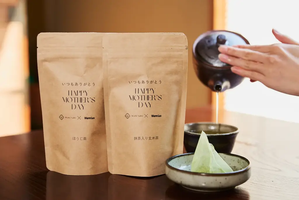 【母の日ギフト2026】先着100セット限定｜“何もしない時間”を贈る体験型お茶ギフト「Warm Luv × 侘び寂びカフェ」登場 画像 4