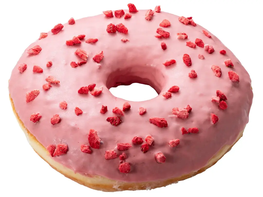 ロサンゼルスで大人気のドーナツショップ「ランディーズドーナツ」 日本初上陸1周年記念！日本限定商品が再登場！『ストロベリーチョコレートテキサス』『LAブルーカスタードクリーム レイズド』 画像 2