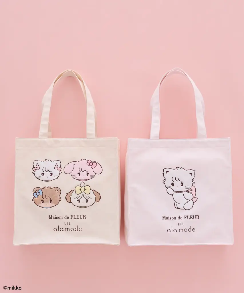 【Maison de FLEUR】イラストレーター・mikkoさんが描く「Lil ala mode」初登場！“とびきりかわいい”世界観を表現したアイテムを4月24日(金)発売 画像 2