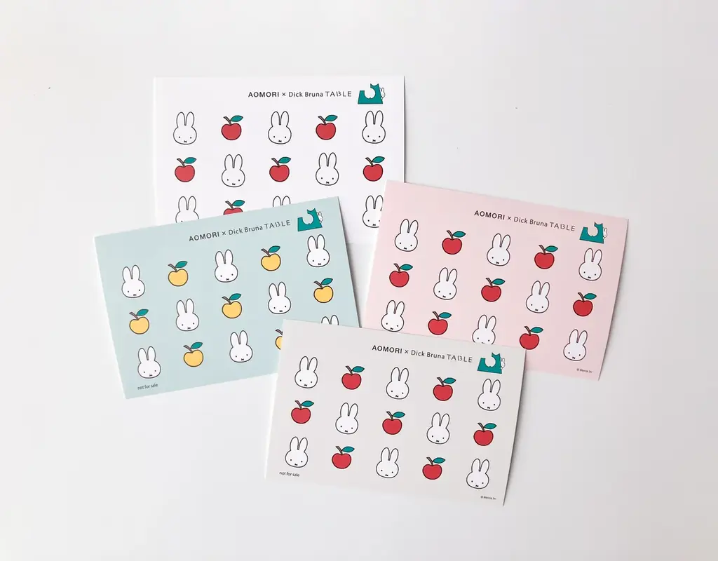 ミッフィーがデザインされた「AOMORI×Dick Bruna TABLE」限定グッズ・コラボメニュー情報を公開。ここだけの体験とグッズで、旅の思い出がよりあざやかに！ 画像 9