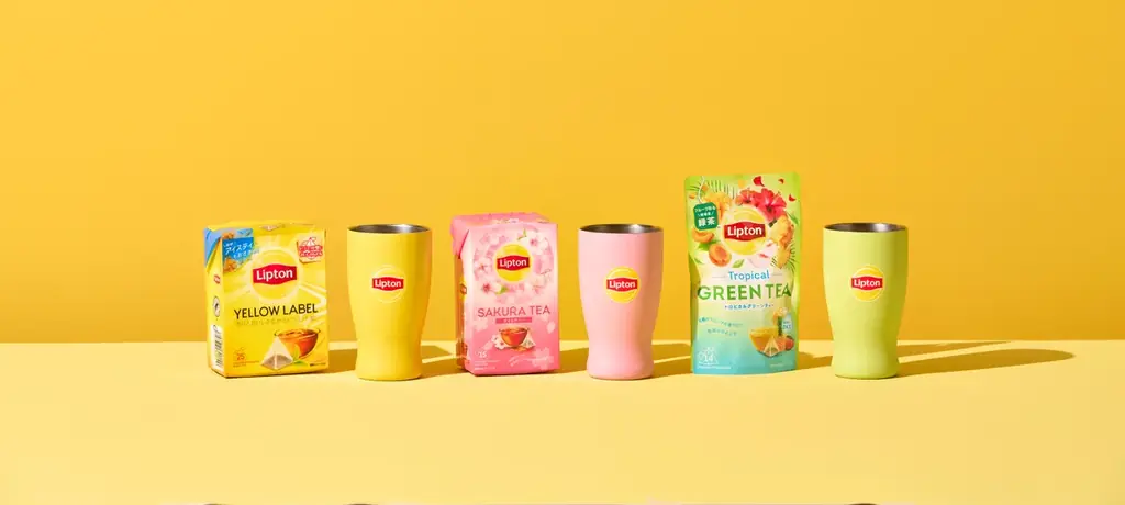 【リプトン(Lipton)コラボ第二弾】アイスティーがおいしく飲める真空二重構造のステンレスタンブラー「リプトンのみごろステンレスタンブラー」を発売 画像 2