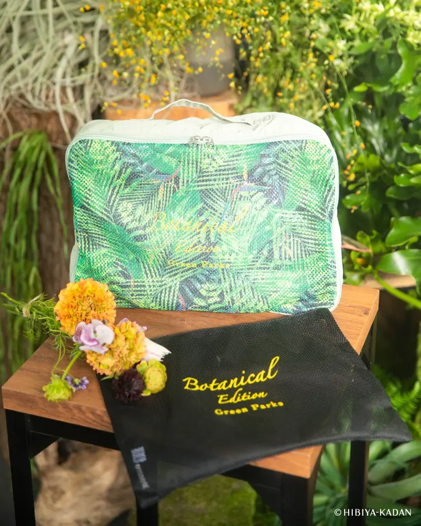 【Green Parks】人気フラワーショップ「日比谷花壇」と初のコラボレーション！リゾート感漂うボタニカル柄の特別なアイテムを4月24日(金)に発売 画像 6