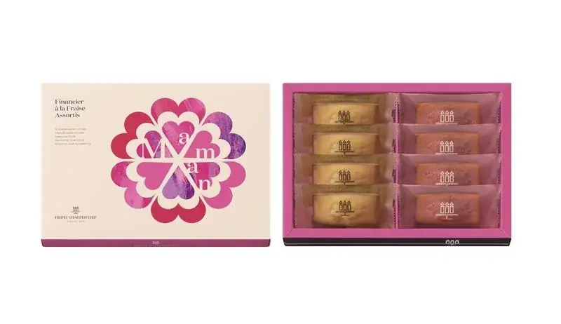 加熱せずに果樹園しぼりの生のいちご果汁をそのまま！アンリ・シャルパンティエから、ママ想いのやさしさを込めた母の日限定「母の日いちご」のフィナンシェギフトが新発売 画像 4