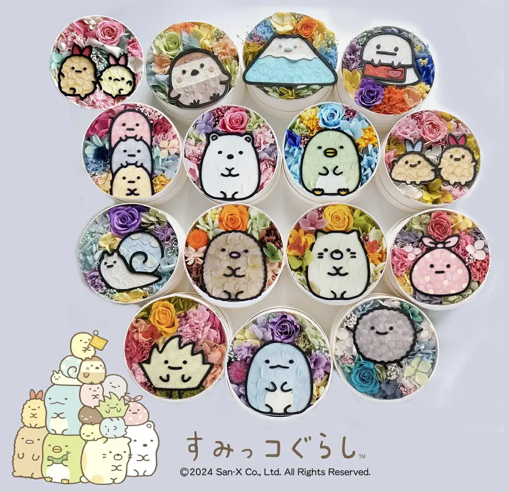 お母さんに「好き」を届けたい！リラックマや、すみっコぐらしのキャラクターフラワーの母の日ギフト予約開始。兵庫・西宮のマイペリドットが全国へお届け 画像 6