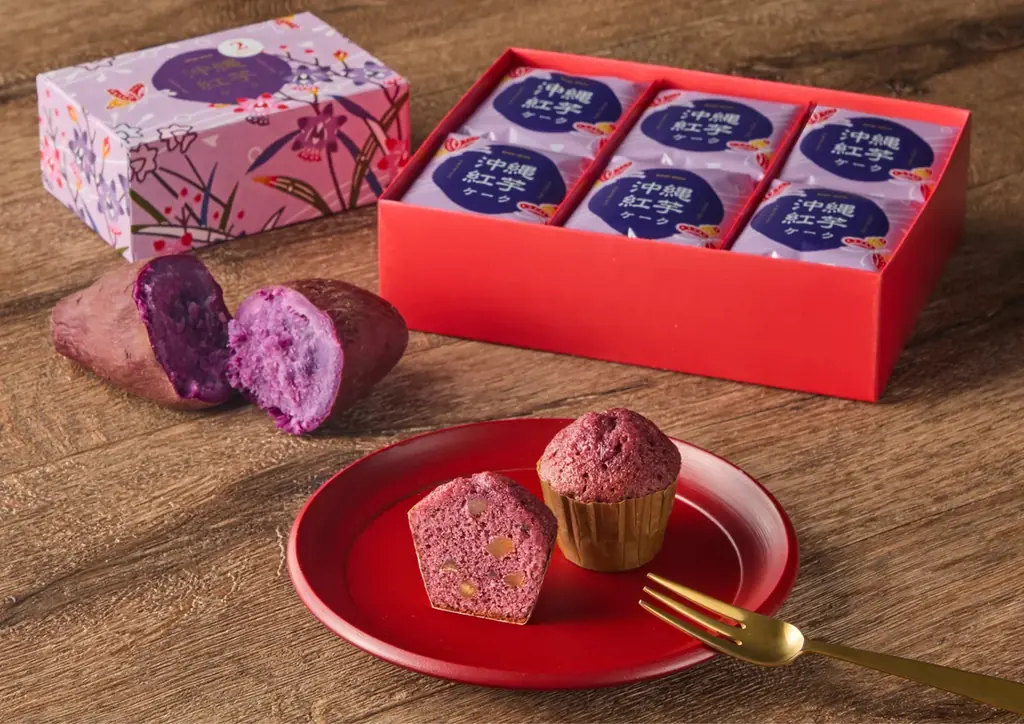 【沖縄限定！】ブールミッシュから新商品「沖縄紅芋ケーク」が4月15日(水)より順次販売開始！ 画像 1
