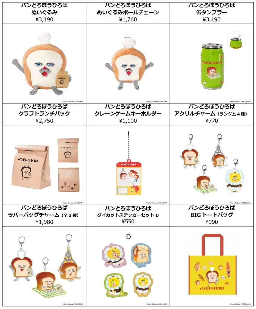 【総来場者数7万人を突破！】大好評のうちに終了した「パンどろぼうひろば」イベント限定グッズの事後通販予約を開始！ 画像 6