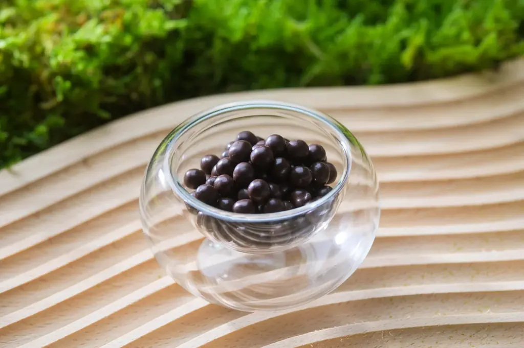 【奥入瀬渓流ホテル】食べられるこけ玉が新登場！奥入瀬渓流を代表する天然のこけ玉の成り立ちを表現した、知的好奇心を刺激するかき氷「おいらせこけ玉氷」提供開始 画像 7