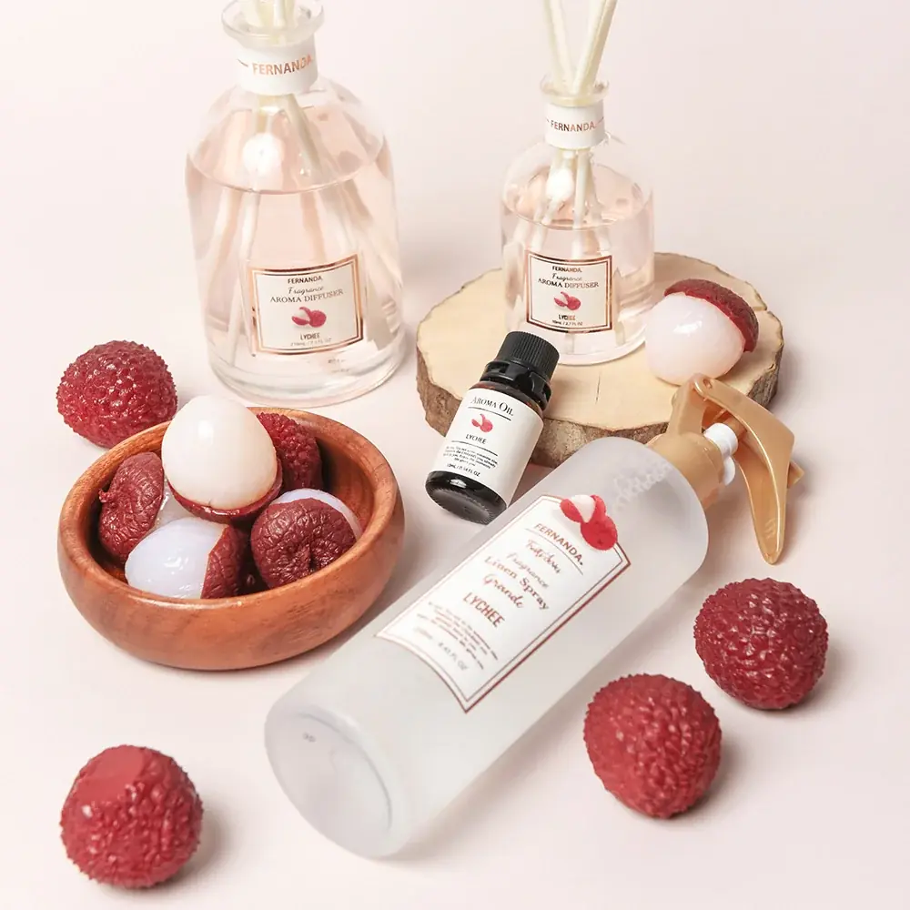 希少な国産ライチの”ロス果実”を生かしたサスティナブルフレグランス。ジューシーで爽やかな甘さが広がる「ライチ コレクション」 画像 1