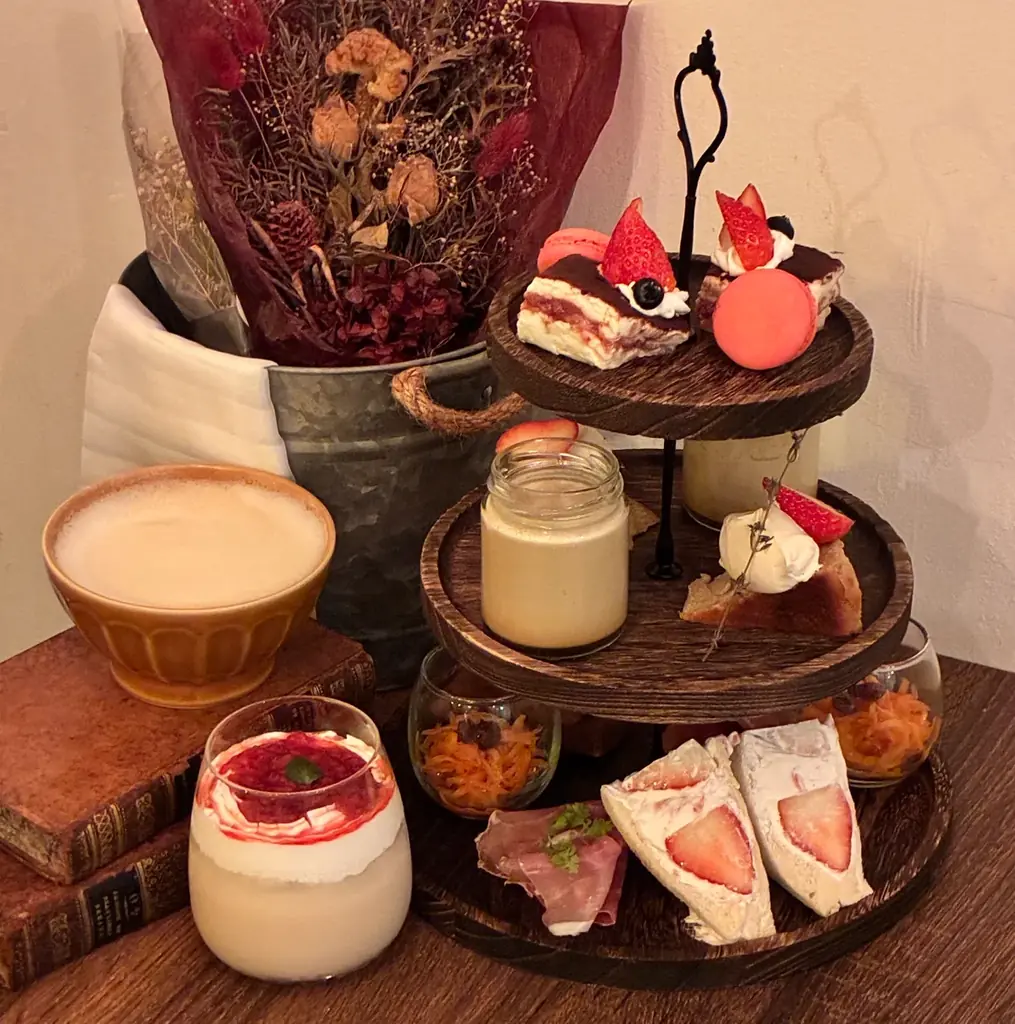いちごカフェオレアフタヌーン