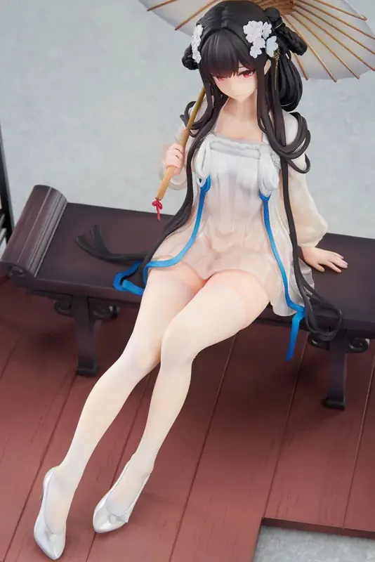 『アズールレーン』より、「逸仙」が着せ替え衣装「しん首蛾眉」の姿でフィギュア化。あみあみにて予約受付中。 画像 8