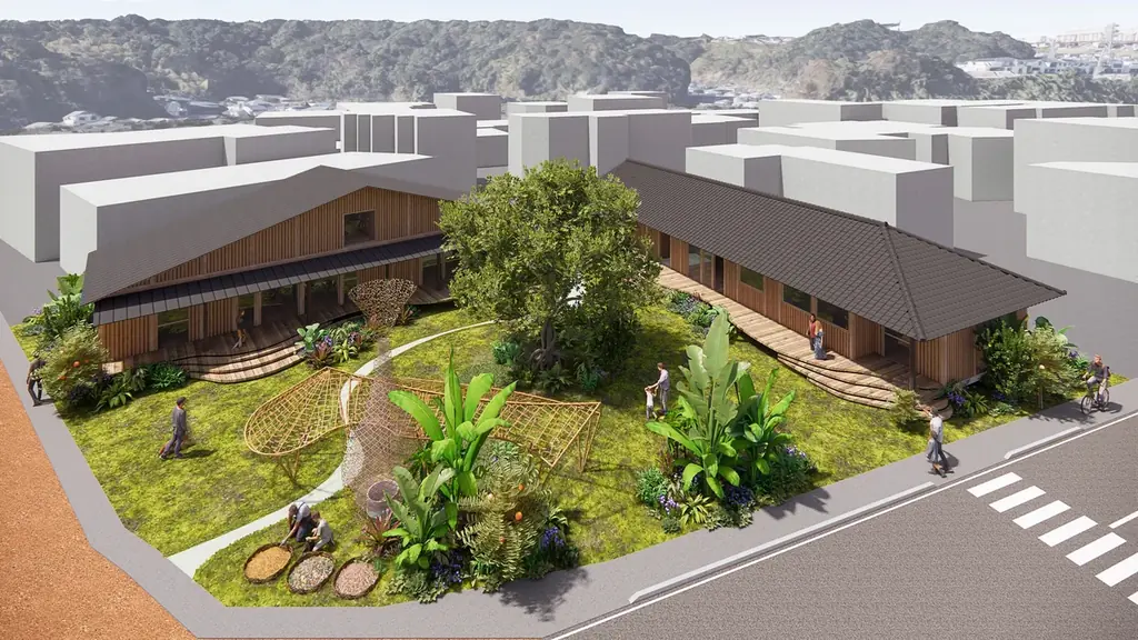 猫狐馬ノ杜着工