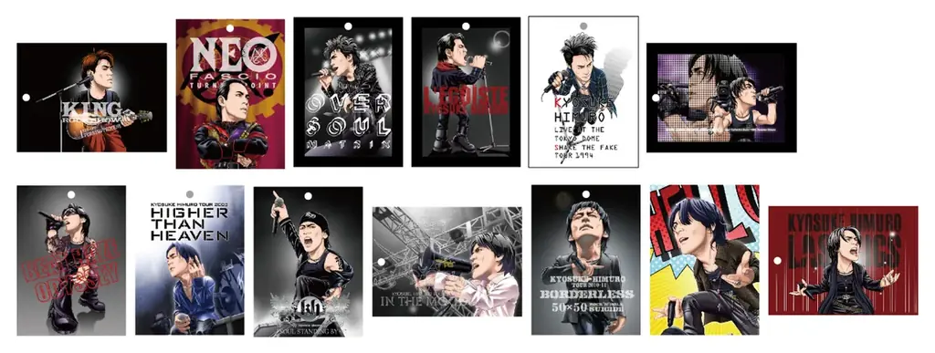 【蔦屋書店】氷室京介の軌跡を辿る特別展示『KING SWING GALLERY 2026』全国5店舗で巡回開催 画像 5