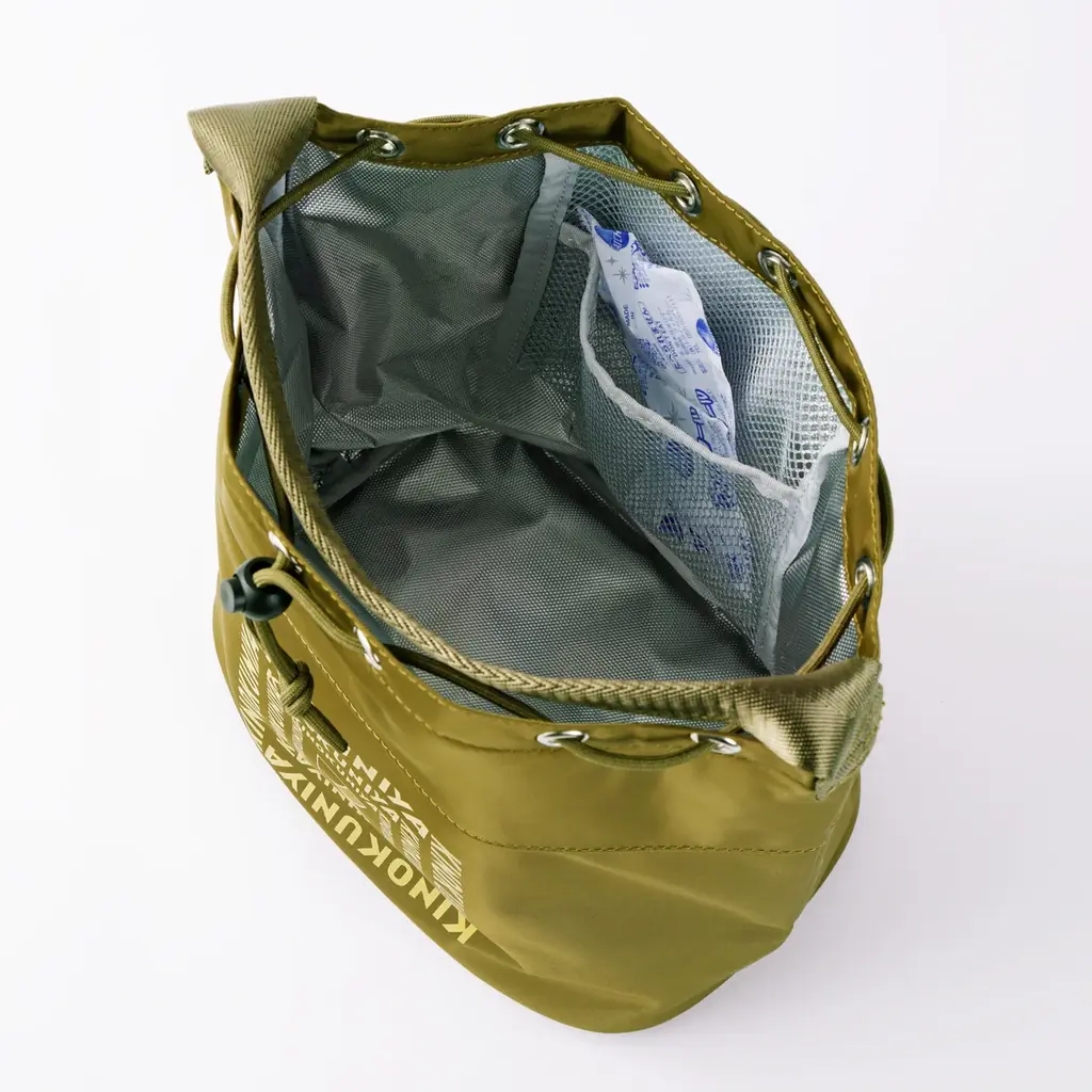 【紀ノ国屋】上質なツヤ感が魅力「綿ボンディング保冷巾着バッグ」３色展開で新登場！ 画像 3