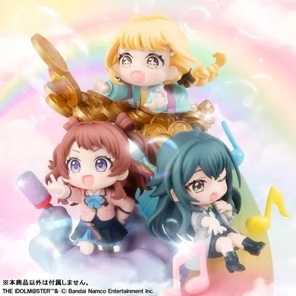 学園アイドルマスターのディフォルメ3体、12月下旬発売予定