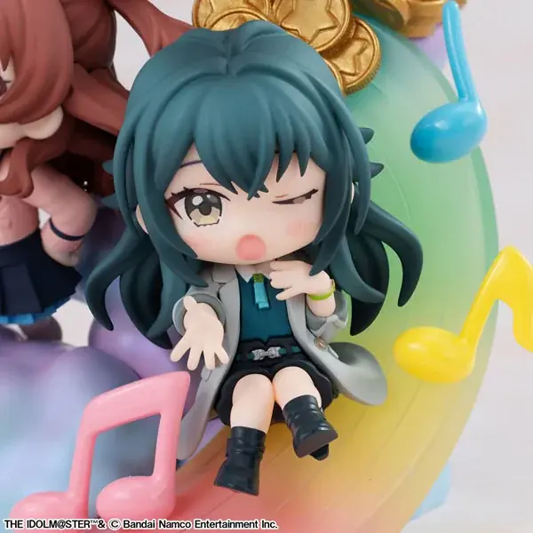 『学園アイドルマスター』より、「花海咲季」「月村手毬」「藤田ことね」の3人がディフォルメフィギュアで登場。 画像 12