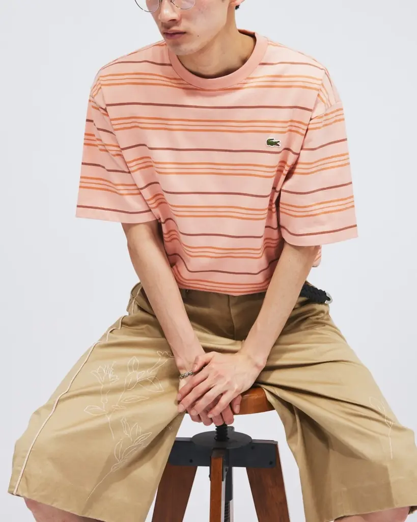 JORNAL STANDARDより、クラシックを今のバランスに編集したLACOSTE別注ポロ＆ボーダーTが発売 画像 14