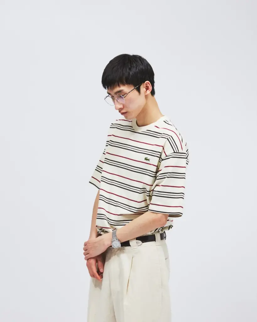 JORNAL STANDARDより、クラシックを今のバランスに編集したLACOSTE別注ポロ＆ボーダーTが発売 画像 18