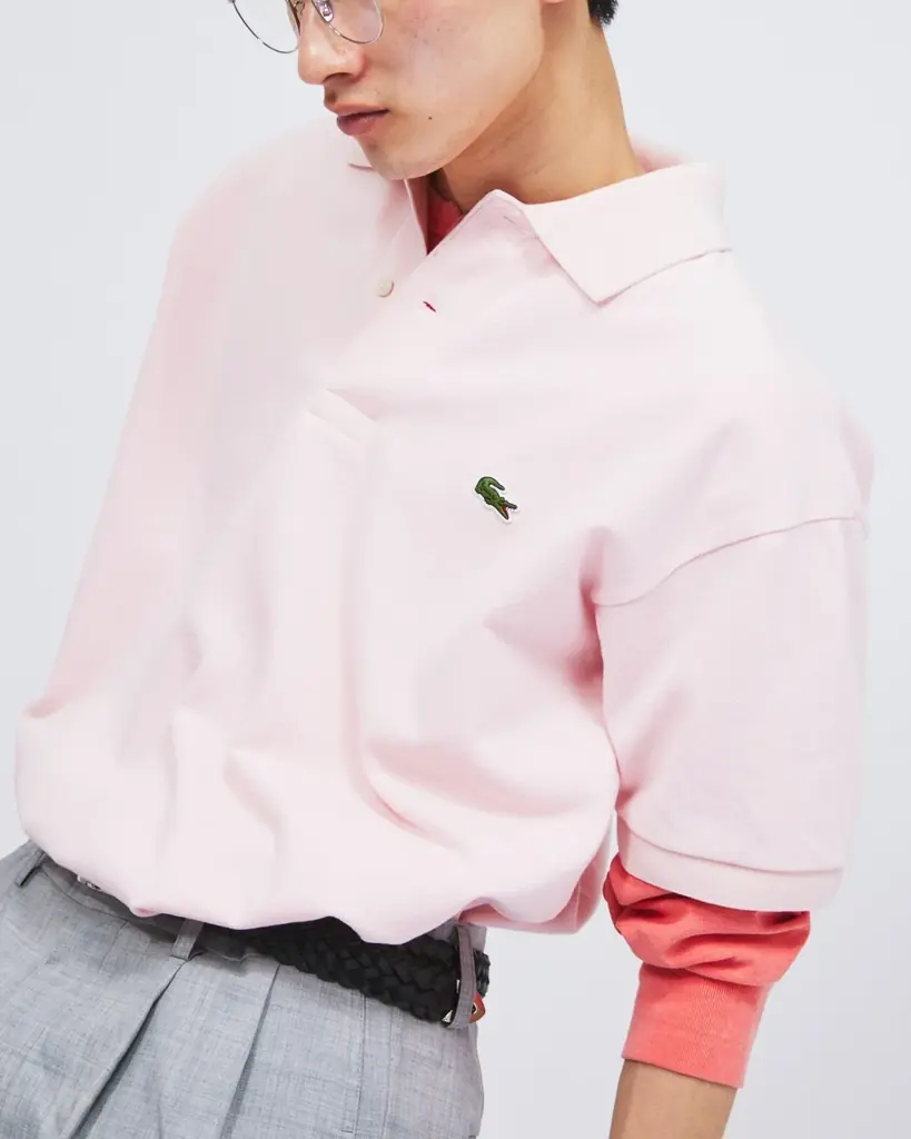 JORNAL STANDARDより、クラシックを今のバランスに編集したLACOSTE別注ポロ＆ボーダーTが発売 画像 2