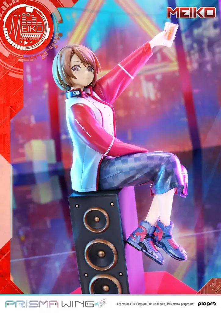 ピアプロキャラクターズ「MEIKO」を、lack氏のイラストからフィギュア化 画像 2
