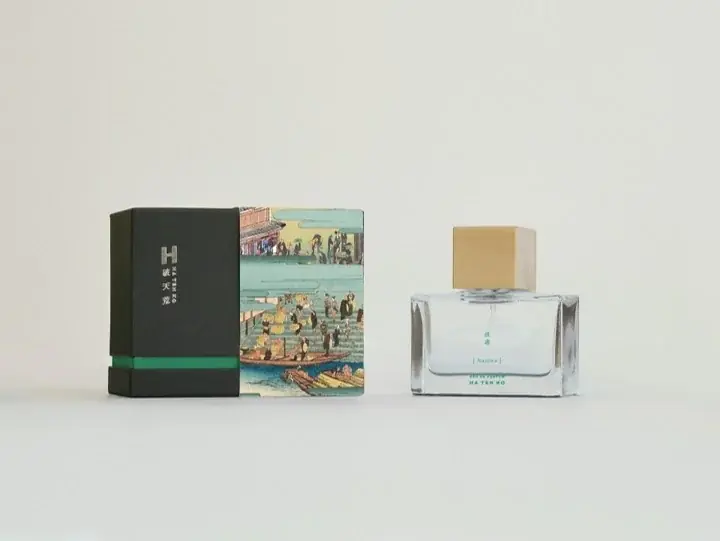 〈破天荒〉より浮世絵着想の数量限定香水「浪速」発売。携帯に便利な30mLサイズも新登場。4月29日（水・祝）より阪急うめだ本店で先行発売・イベント開催。 画像 1