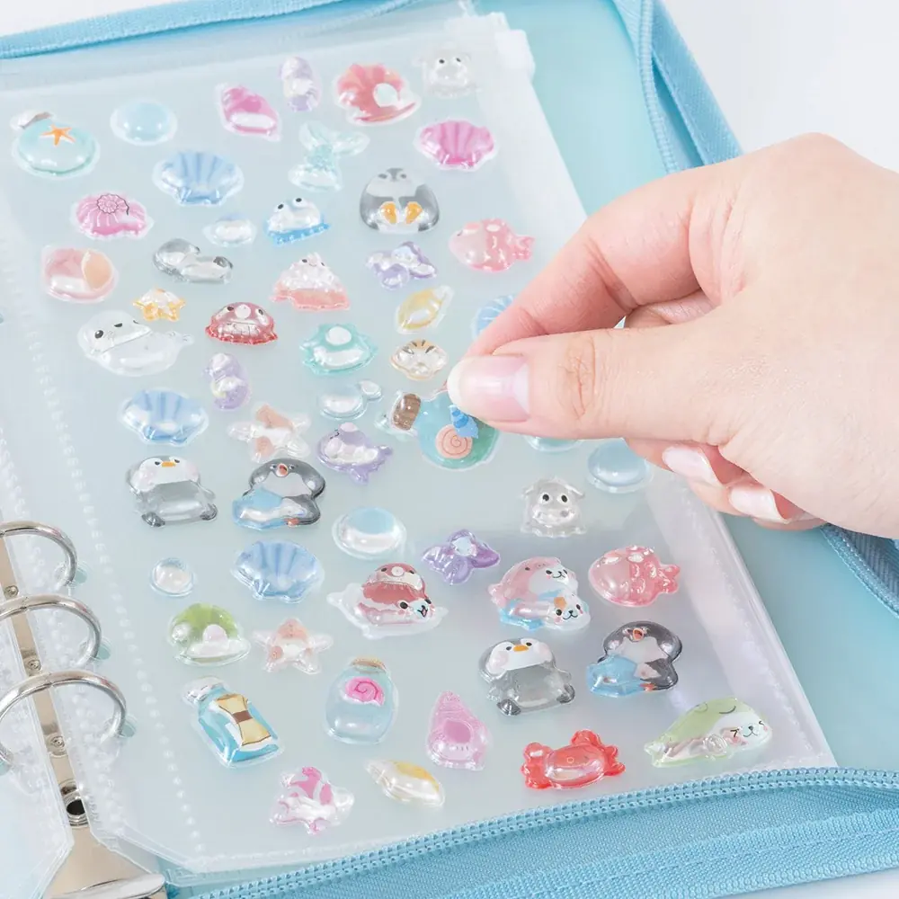 ファスナー付きのシールバインダー「 milput(ミルプット)」が新発売 画像 2