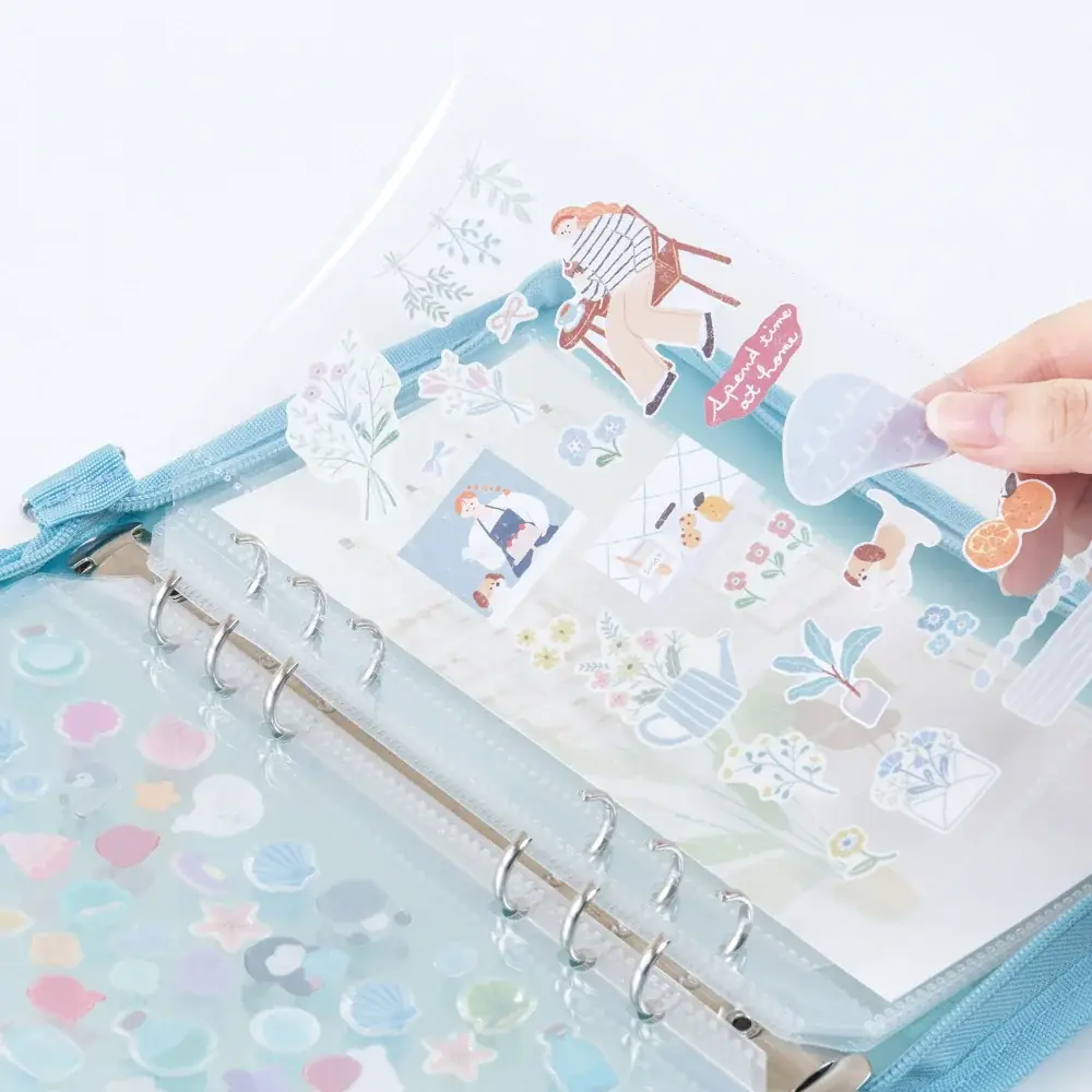 ファスナー付きのシールバインダー「 milput(ミルプット)」が新発売 画像 5