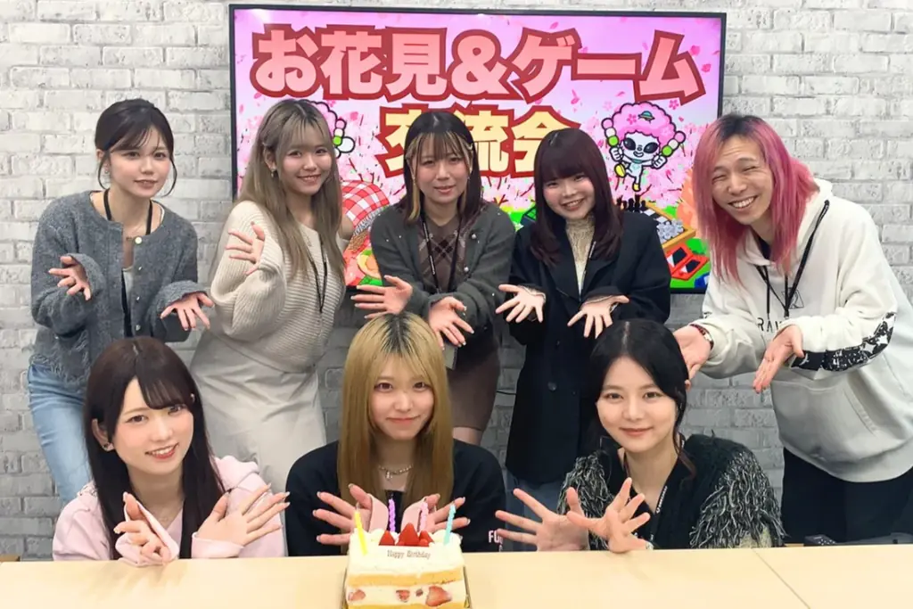 ライブ配信事務所「ONECARAT」が春のお花見＆ゲーム交流会を開催【イベントレポート】 画像 9