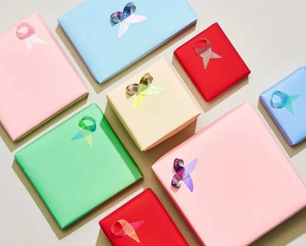 貼るだけでふわっと立体に、ポップアップリボン発売