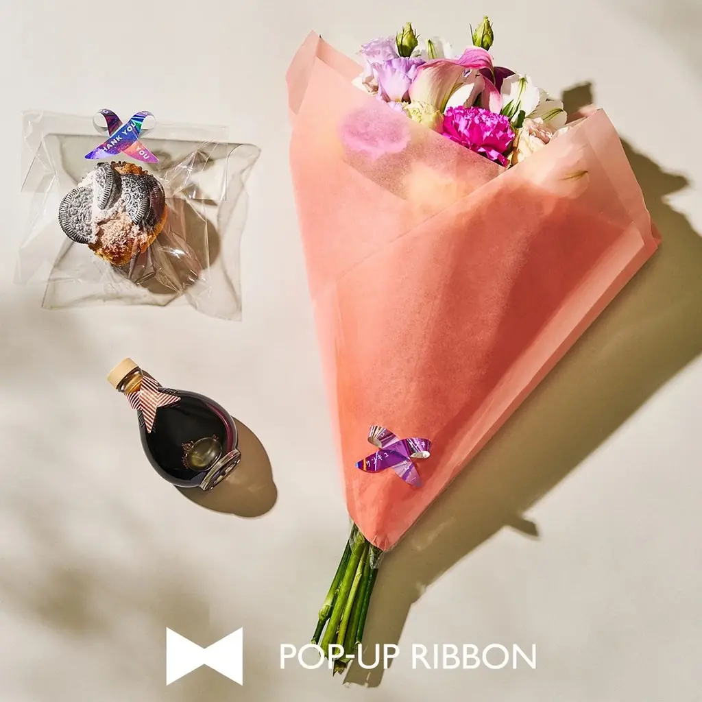 平面が立体に変身！新感覚のリボンシール『ポップアップリボン』発売 画像 19