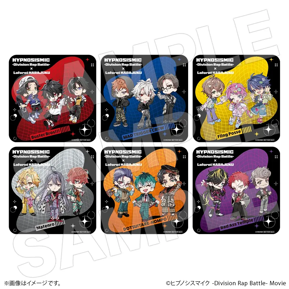 映画『ヒプノシスマイク -Division Rap Battle-』とラフォーレ原宿コラボ企画映画『ヒプノシスマイク -Division Rap Battle-』× Laforet HARAJUKU 画像 6