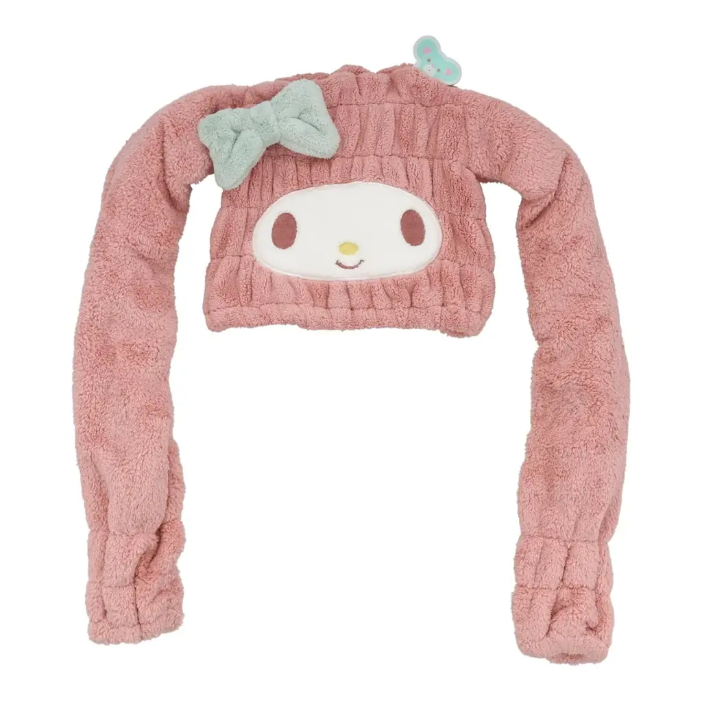 長い髪もしっかり吸水！摩擦レスで髪にやさしく、ヘアドライ中もかわいい♡粧美堂から、サンリオキャラクターズ限定デザイン「髪想いのヘアドライキャップ」発売 画像 3