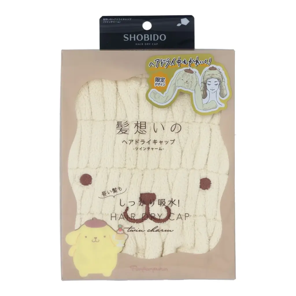 長い髪もしっかり吸水！摩擦レスで髪にやさしく、ヘアドライ中もかわいい♡粧美堂から、サンリオキャラクターズ限定デザイン「髪想いのヘアドライキャップ」発売 画像 4