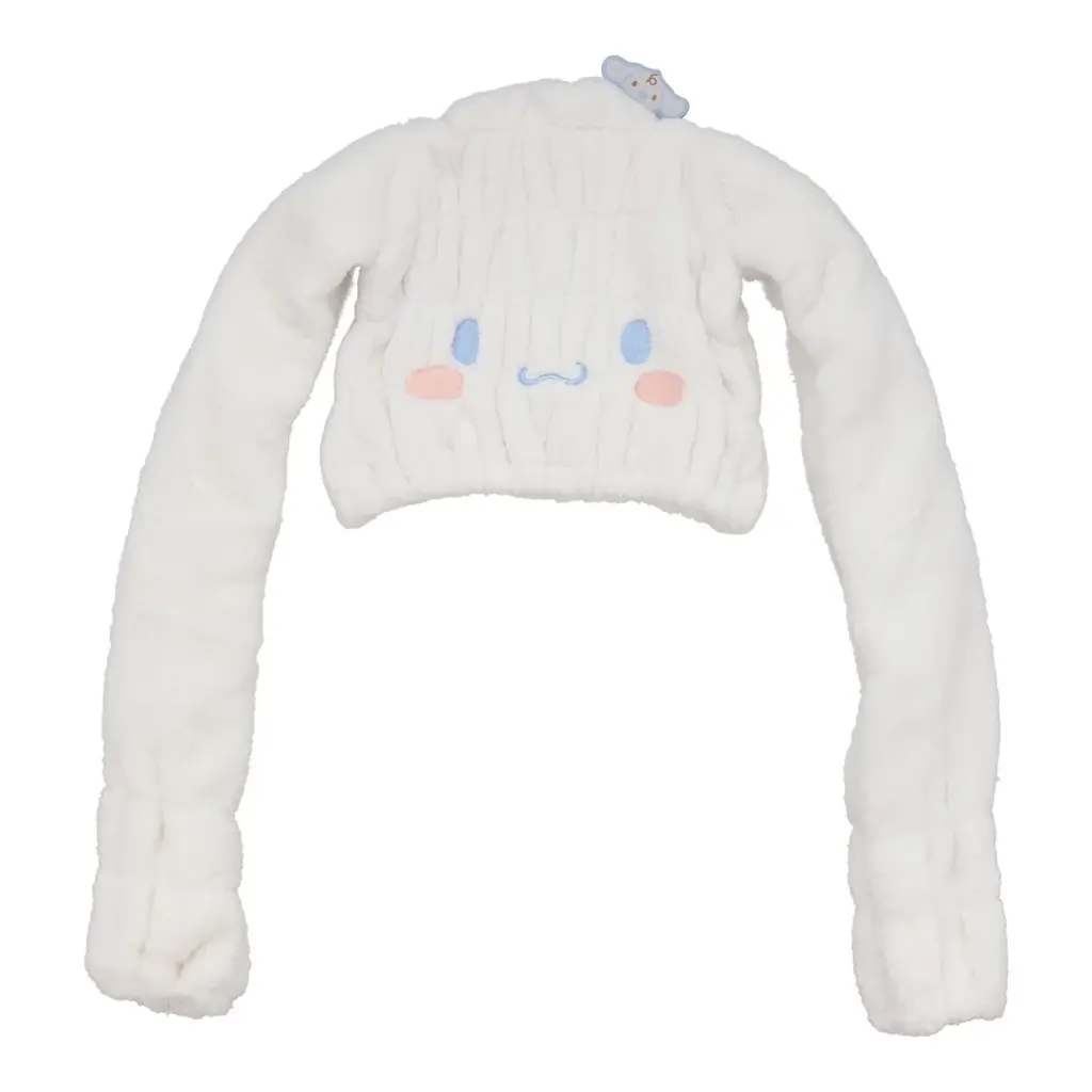 長い髪もしっかり吸水！摩擦レスで髪にやさしく、ヘアドライ中もかわいい♡粧美堂から、サンリオキャラクターズ限定デザイン「髪想いのヘアドライキャップ」発売 画像 9