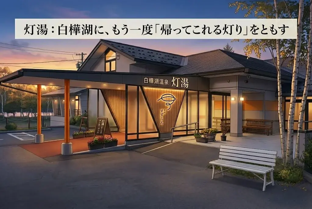 年間赤字4,000万円、閉鎖された「白樺湖温泉すずらんの湯」を民間再生。 画像 1