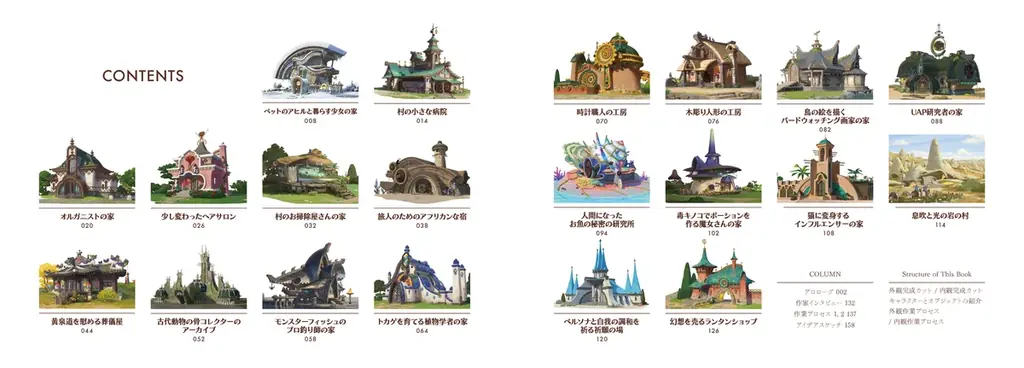 「この家には物語が詰まっている」イラストレーター・吉田 誠治 氏推薦！韓国のゲームコンセプトアーティストが描くイラスト設定資料集『イソマルトの夢見る家』5月下旬発売 画像 2