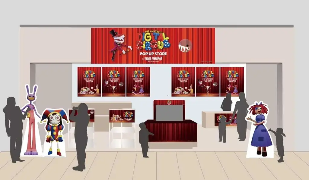 YouTube総再生回数10億回以上！ダークコメディアニメ「アメイジング・デジタル・サーカス」の期間限定ショップ「THE AMAZING DIGITAL CIRCUS POP UP STORE」初開催 画像 2