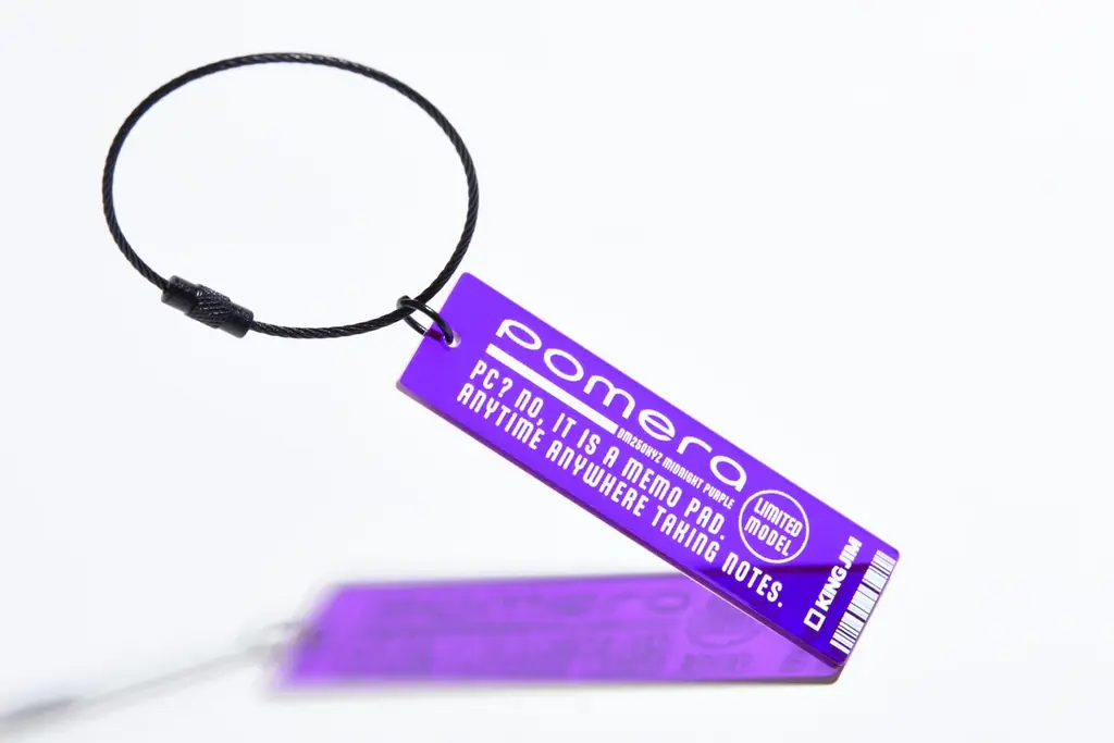 特別仕様のデジタルメモ「ポメラ」最新作 DM250XYZ Midnight Purple（ミッドナイトパープル）キングジム公式オンラインストアにて抽選販売 画像 4