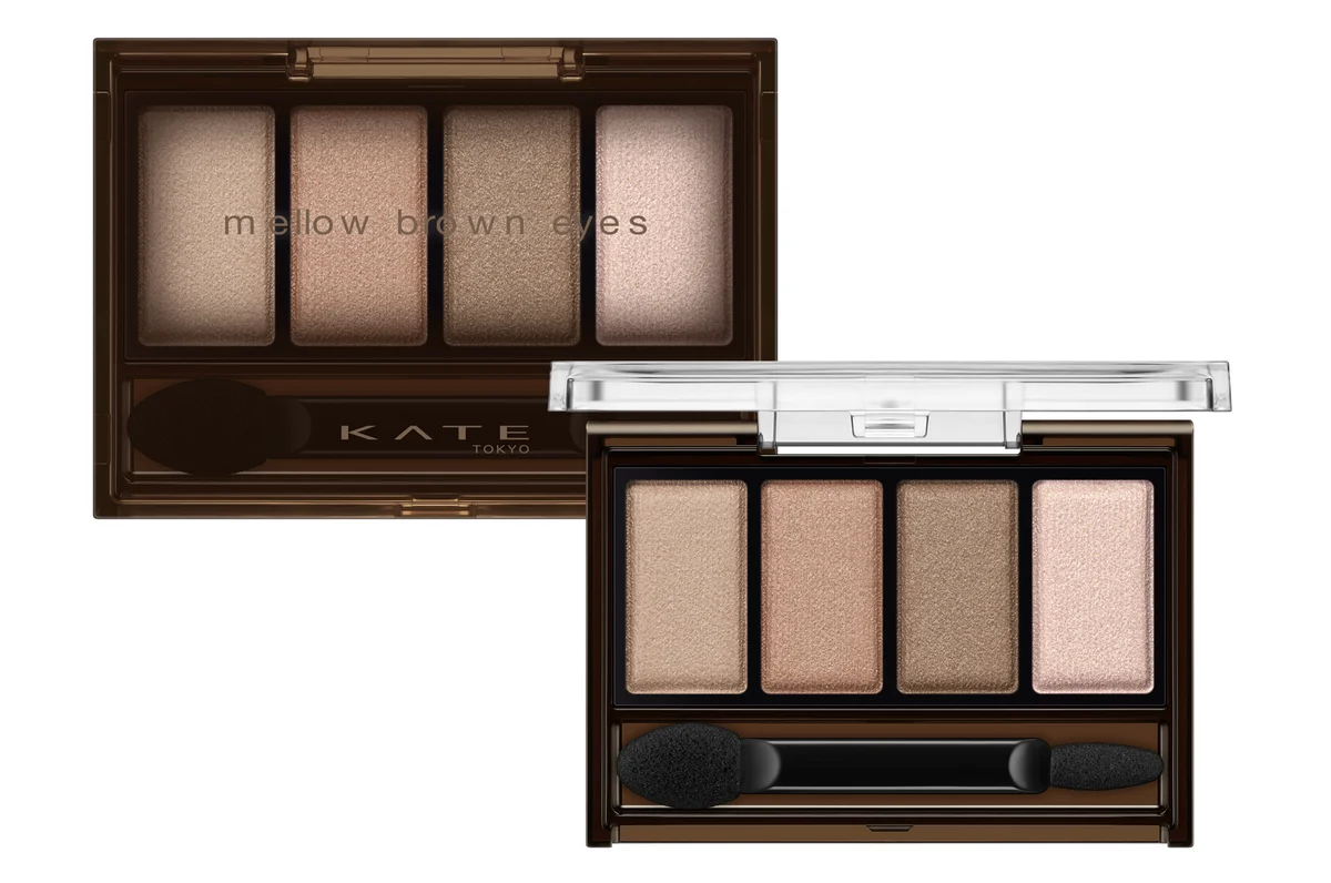 KATEの人気アイシャドウ「メロウブラウンアイズ」「ポッピングシルエットシャドウ」に新色登場。0.8㎜超極細芯の‟眉シャーペン“にも新色追加。 画像 2