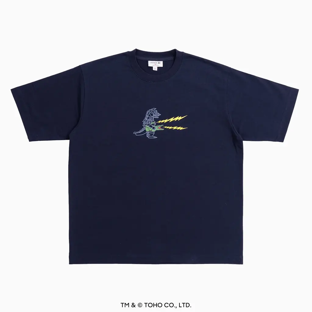 ワニとゴジラ、その共演は次のステージへー“ネイビー”を纏った、LACOSTE＋GODZILLA 2.0 画像 3