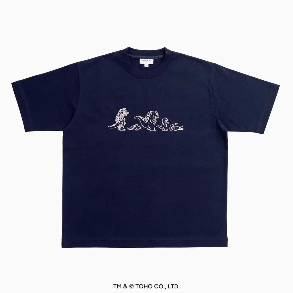 ワニとゴジラ、その共演は次のステージへー“ネイビー”を纏った、LACOSTE＋GODZILLA 2.0 画像 7