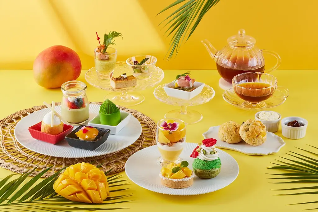 【スイスホテル南海大阪】 初夏の訪れを楽しむ「マンゴー＆ピスタチオ アフタヌーンティー」2026年5月1日（金）～6月30日（火）開催 画像 1