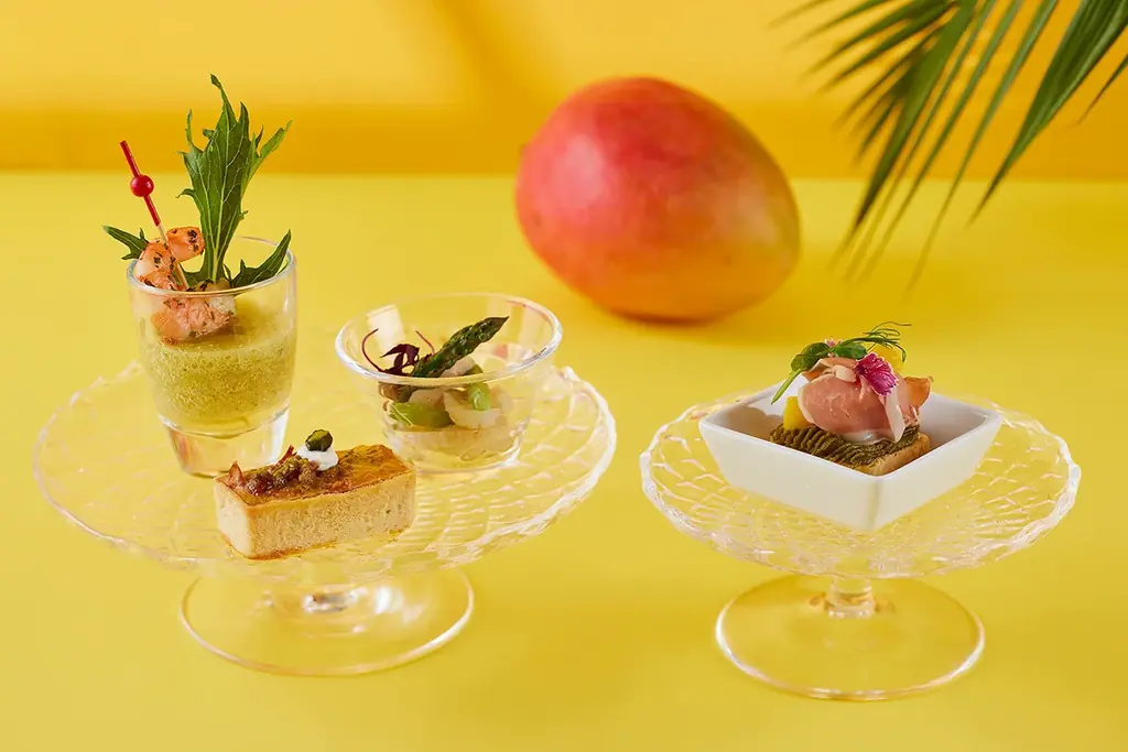 【スイスホテル南海大阪】 初夏の訪れを楽しむ「マンゴー＆ピスタチオ アフタヌーンティー」2026年5月1日（金）～6月30日（火）開催 画像 4