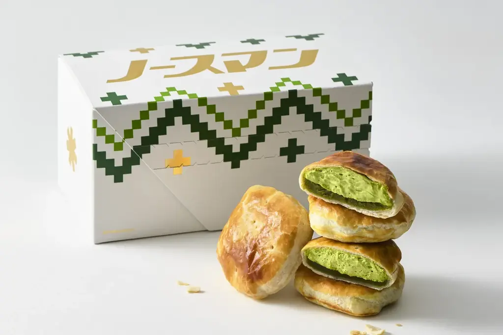 累計販売個数500万個突破、北海道土産の新定番「生ノースマン」がJR東京駅構内に4月24日(金)～期間限定オープン！しっとりパイ生地×抹茶あん×“ふんわり”生クリームの「生ノースマン 抹茶」新登場 画像 3